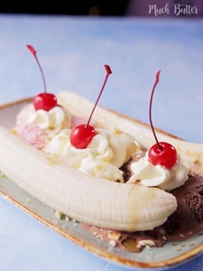 Banana split es Krim
